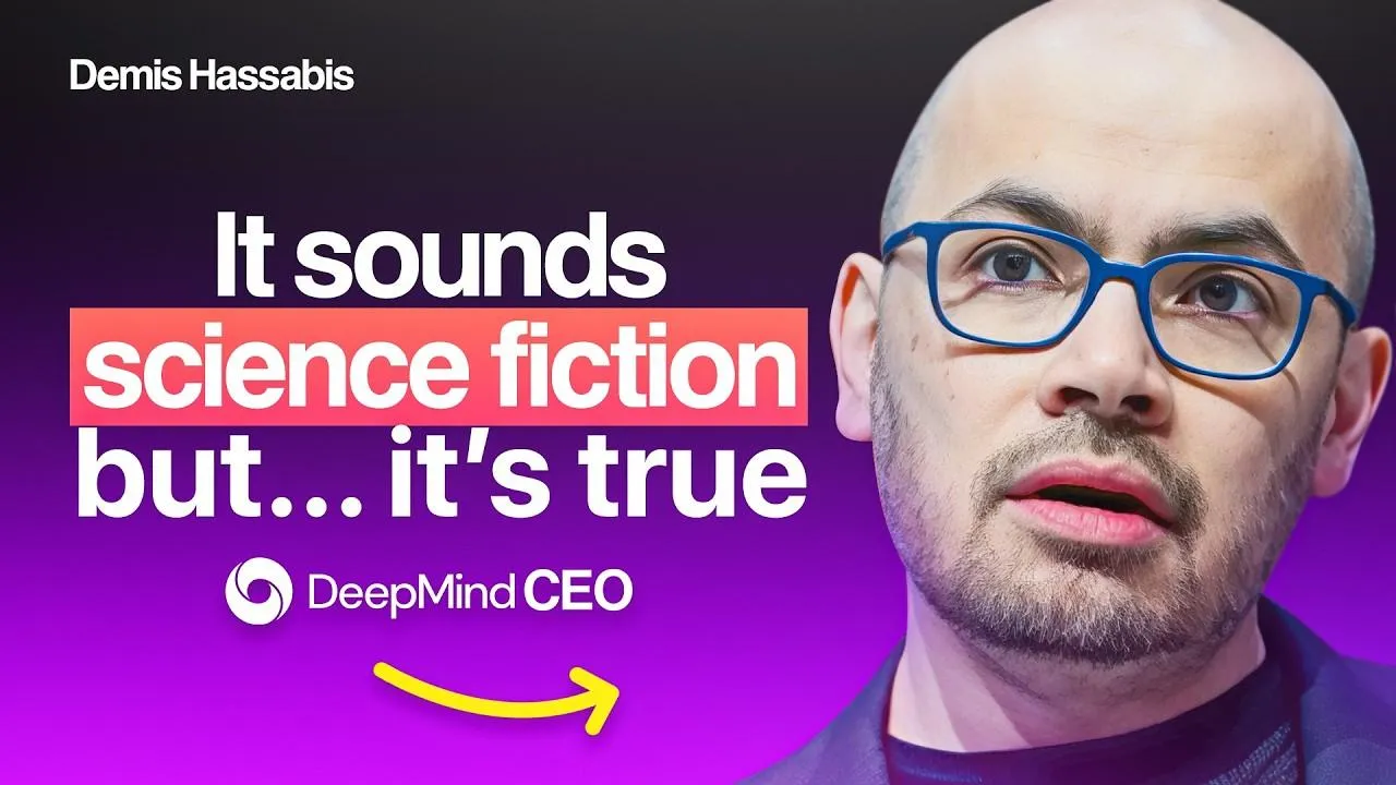 The Next Wave on YouTube: episode artwork for the interview with Demis Hassabis